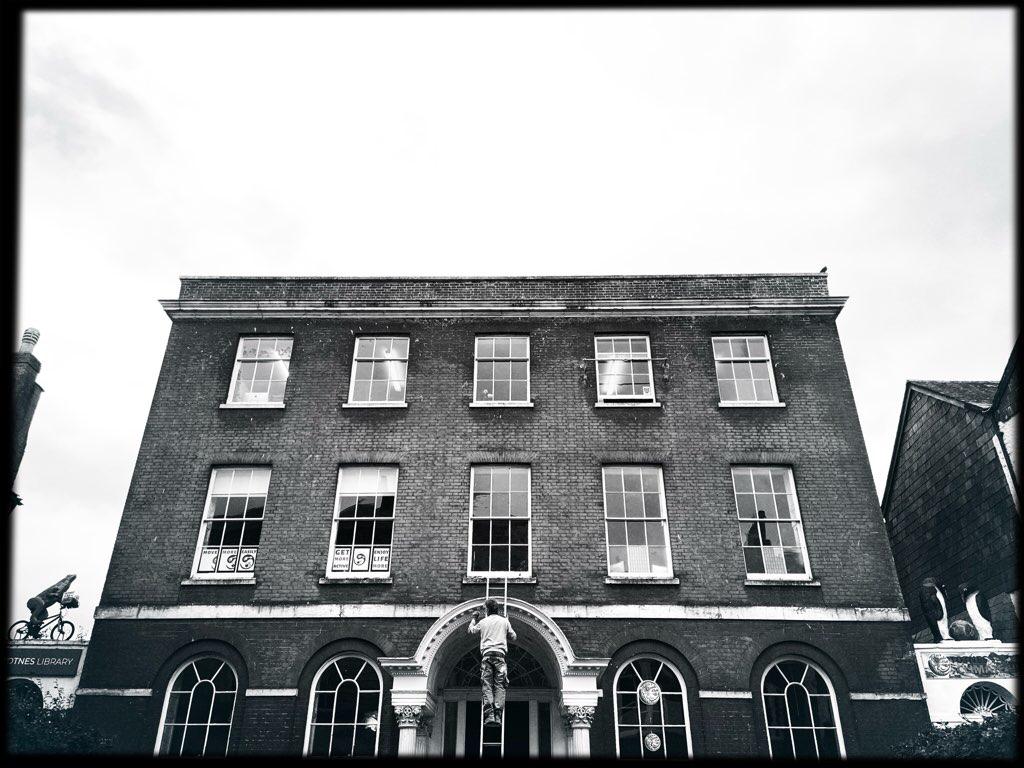 Front Courtyard B & W