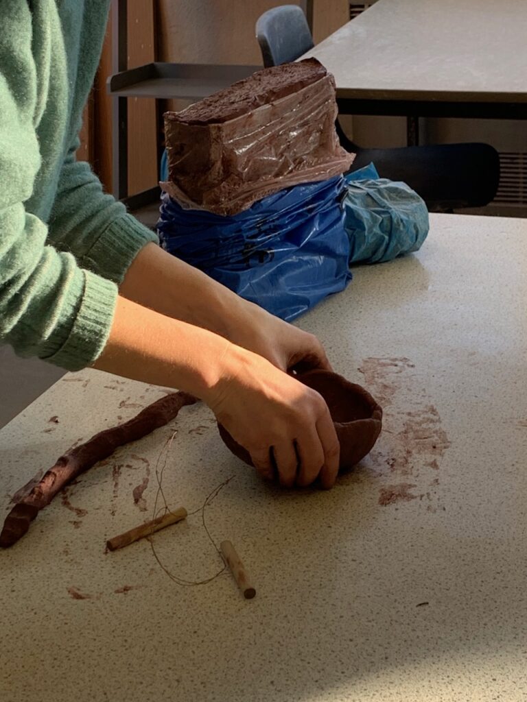 Ceramics Studio - potter working