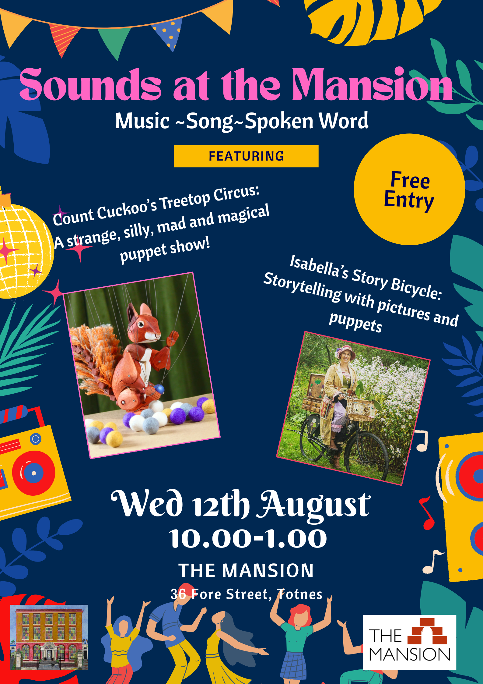 Copy of SATM 12th August (Poster) (1) Puppet Show Poster
