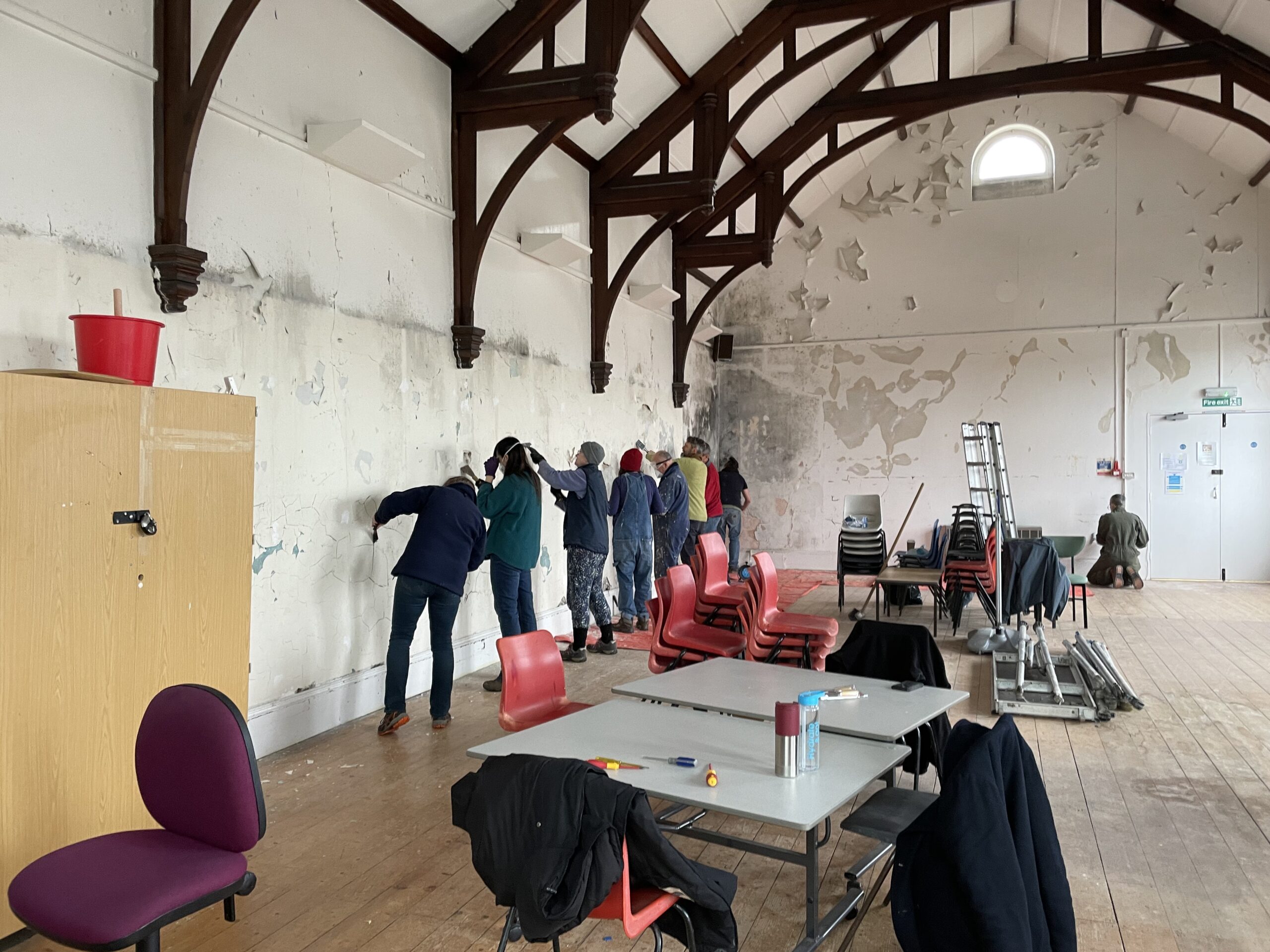 renovation of old school hall